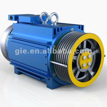 GIE 1.75M/S-320KG GSS-SM elevator gearless traction machine ISO 9001